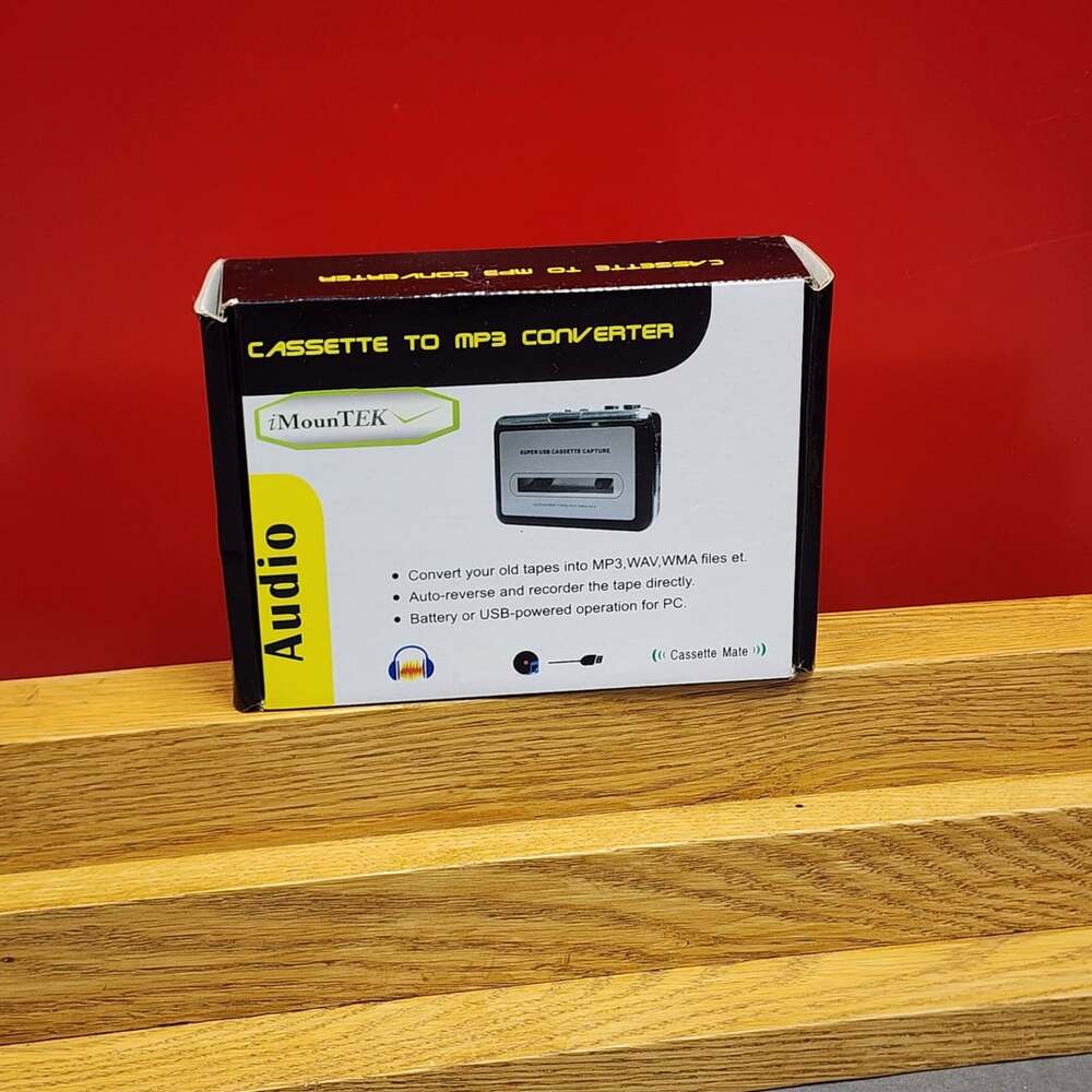 iMounTEK Cassette To MP3 Converter Audio Capture
